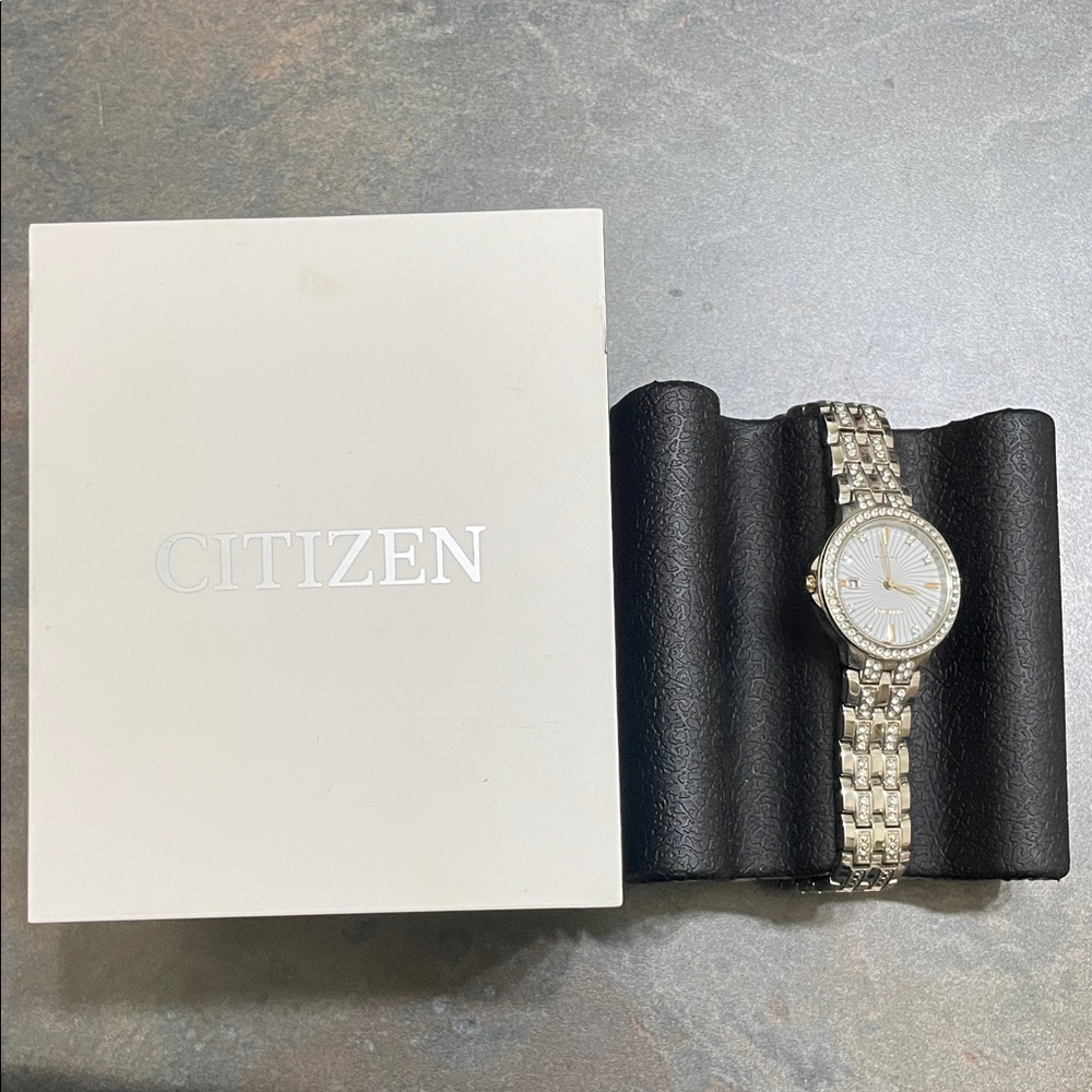 Citizen Women's Silver and Gold Watch